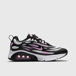 New! Big Kid's Nike Air Max Exosense White/Light Arctic Pink-Blast (CN7876 101)
